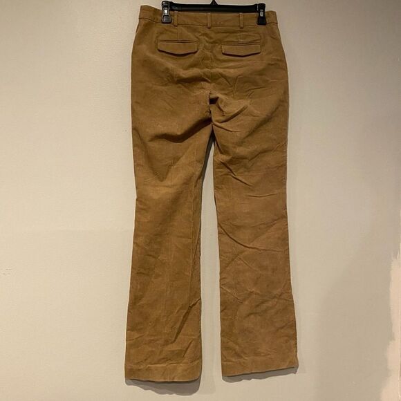 Club Monaco Tan Corduroy Wide Leg Pants Size 6 - Picture 4 of 10